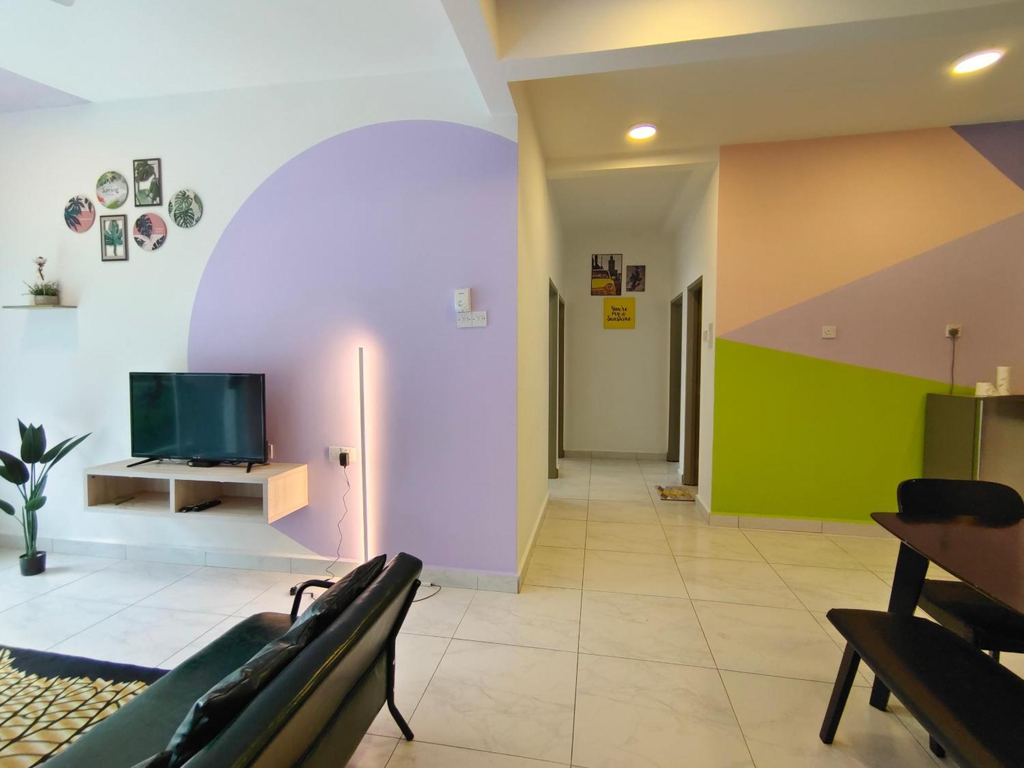 Icolor Home & Stay Ch3 Tanah Rata Bagian luar foto