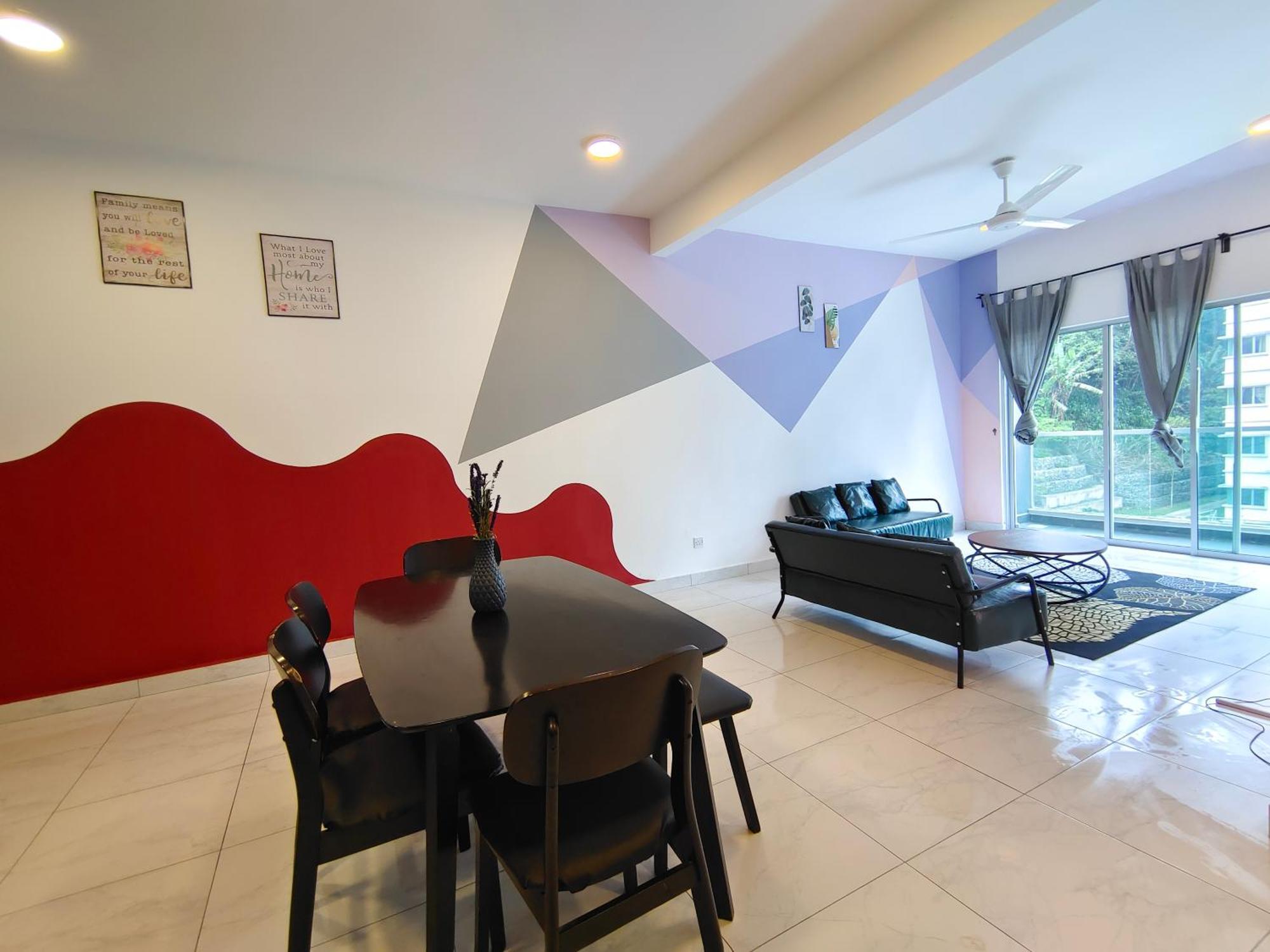 Icolor Home & Stay Ch3 Tanah Rata Bagian luar foto